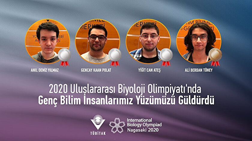 Uluslararası Biyoloji Olimpiyatı’nda dev başarı