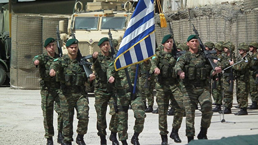 yunanistan ordusunu guclendirmeyi
