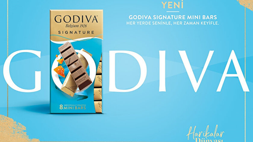Godıva'dan yeni lezzet: Sıgnature Mini Bars.