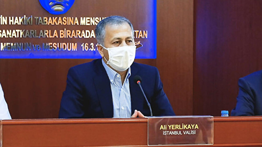 İstanbul Valisi Ali Yerlikaya.