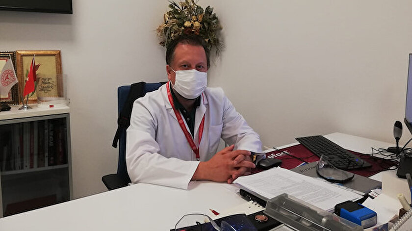 Ankara Şehir Hastanesi Acil Tıp Kliniği İdari ve Eğitim Sorumlusu Prof. Dr. Hakan Oğuztürk.