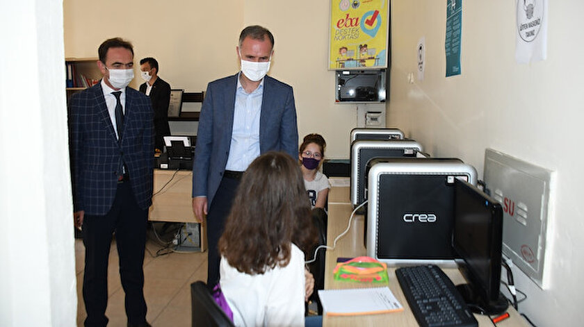 8 mahallede EBA destek noktası oluşturuldu.