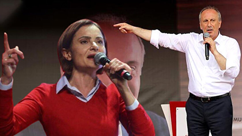 Canan Kaftancıoğlu ve Muharrem İnce