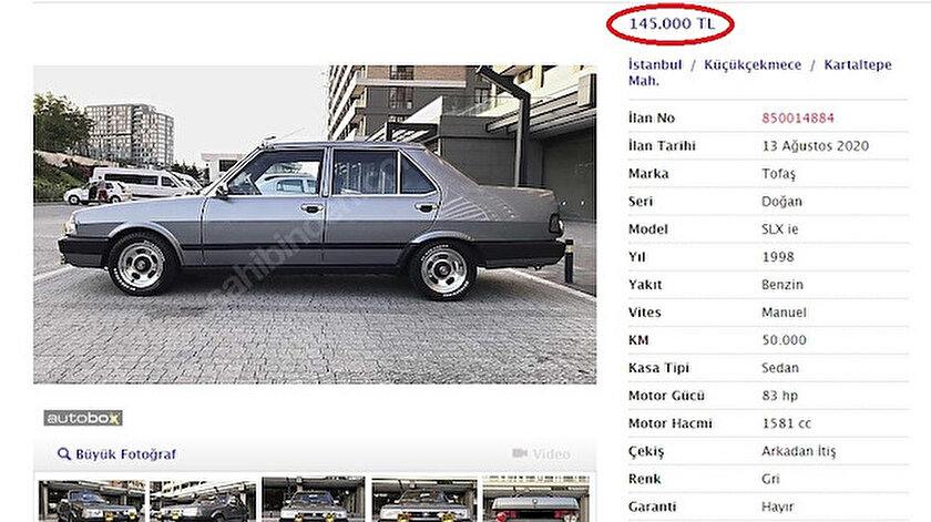 Ikinci El Otomobil Piyasasi Cildirdi 20 Yasini Uzerindeki Araclar Sifir Fiyatina Satiliyor