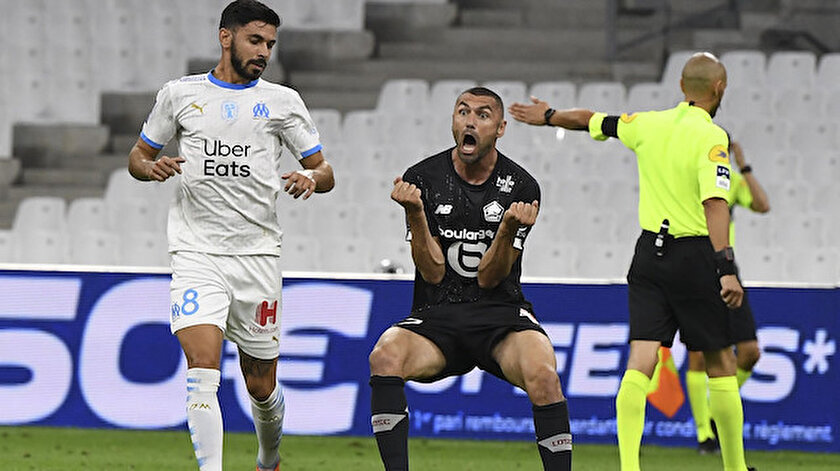 Burak Yılmazın Marsilya maçı performansı