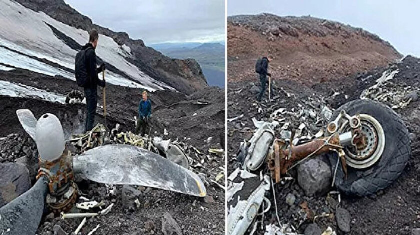 Izlanda Da Ikinci Dunya Savasi Nda Dusen Abd Ucagi Enkazi 76 Yil Sonra Bulundu