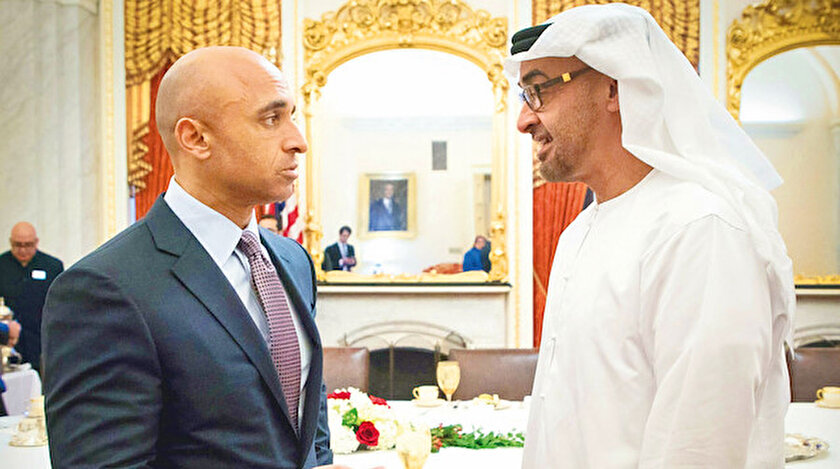 El-Uteybe ve Muhammed bin Zayed
