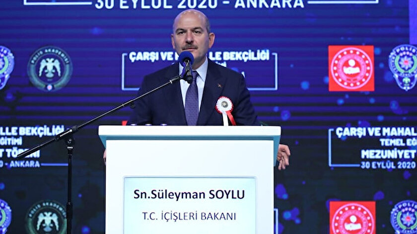 İçişleri Bakanlığı Süleyman Soylu.