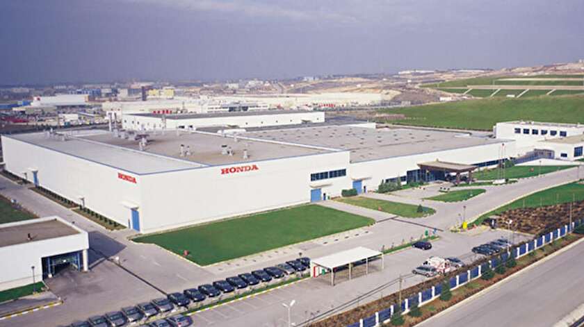 Honda'nın Gebze Şekerpınar'daki fabrikası.