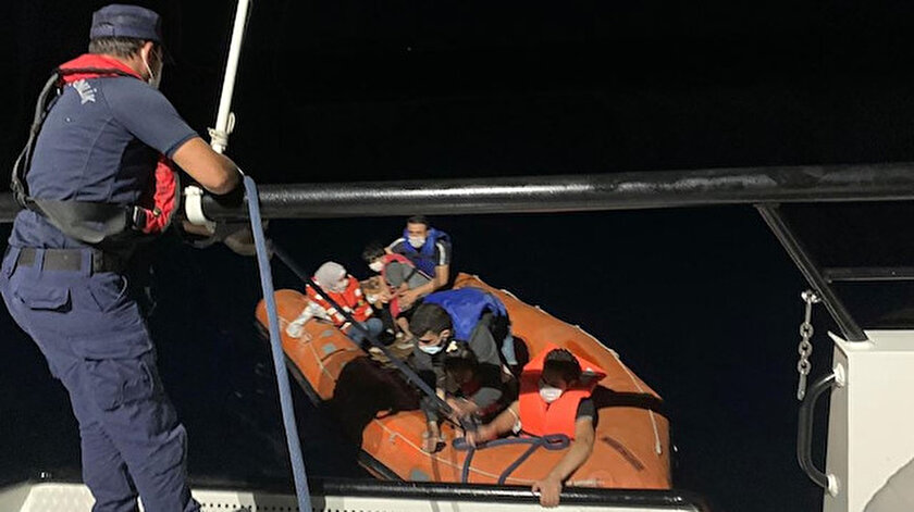 Izmir Son Dakika Haberleri Urla Aciklarinda Cok Sayida Siginmaci Yakalandi