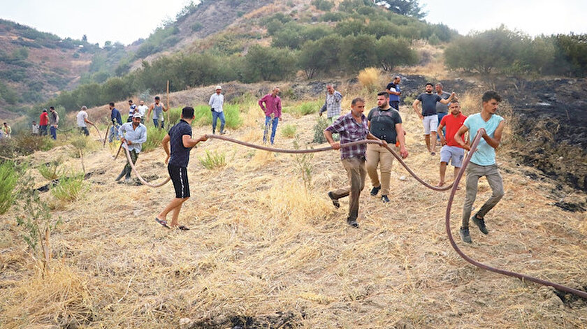 Orman Yakan Pkk Lilar Senlik Yapti Atese Verip Eglenmisler