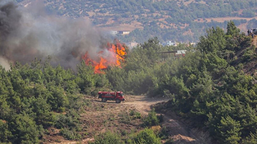 Hataydaki orman yangınlarıyla ilgili yeni gelişme: Gözaltına alınan 2 kişi tutuklandı