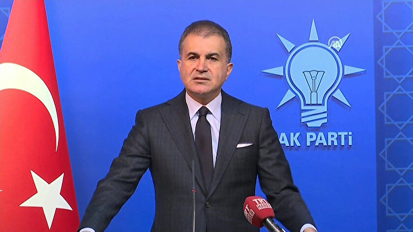 AK Parti Sözcüsü Ömer Çelik.