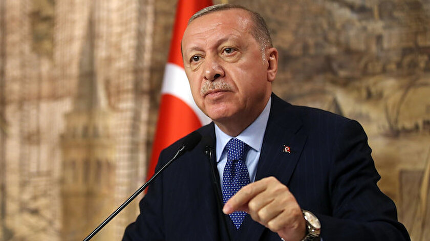 Cumhurbaşkanı Recep Tayyip Erdoğan.