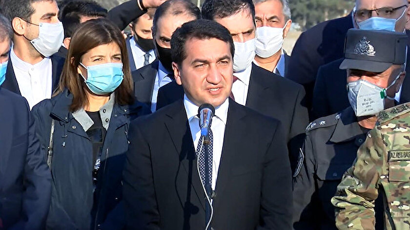 Azerbaycan Cumhurbaşkanı Yardımcısı Hikmet Hacıyev.