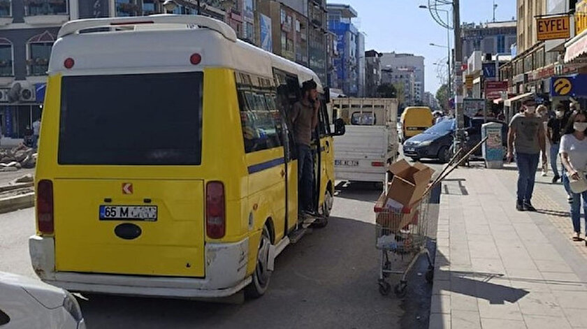 Van'daki minibüslerde ayaktaki yolculara da ceza kesilecek.