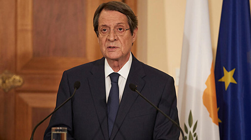 Güney Kıbrıs Rum yönetimi lideri Nikos Anastasiadis.