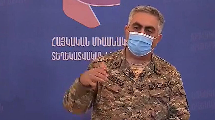 Ermenistan Savunma Bakanlığı Sözcüsü Artsrun Hovhannisyan