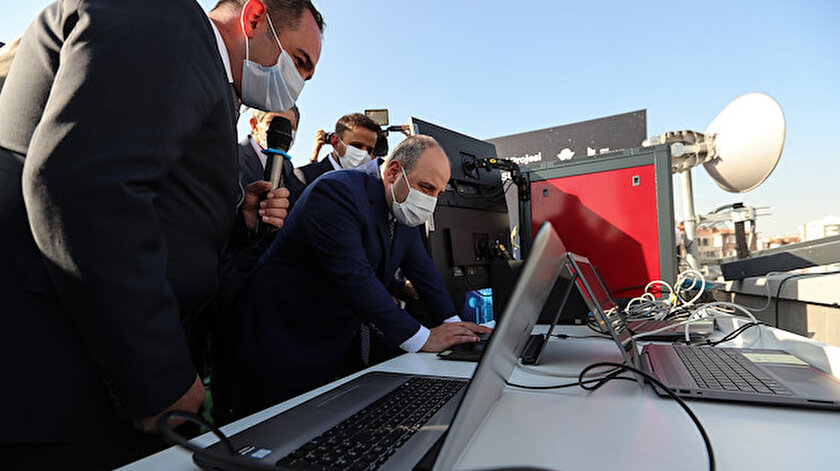 Yerli 5G projesinde büyük başarı: İlk kez Bakan Varank test etti