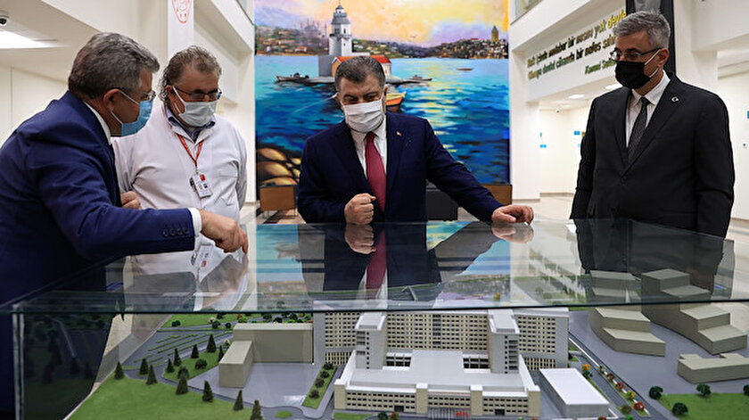 Sağlık Bakanı Fahrettin Koca, Kartal Dr. Lütfi Kırdar ...