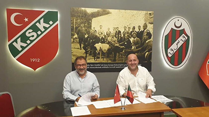 Karşıyaka Spor Kulübü Başkanı Turgay Büyükkarcı / Bitci Teknoloji Yönetim Kurulu Başkanı Çağdaş Çağlar