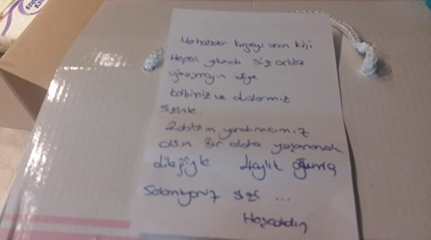 Izmir Deki Deprem Icin Gonderilen Yardim Kolisindeki Not Hepsi Yikandi Siz Orada Ugrasmayin