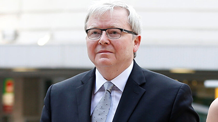 Avustralya eski başbakan Rudd halkla birlikte rekora imza attı: Yarım milyon imza toplandı