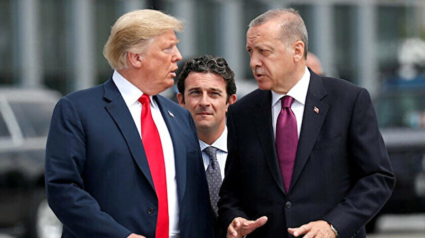 cumhurbaskani erdogan trump a mesaj