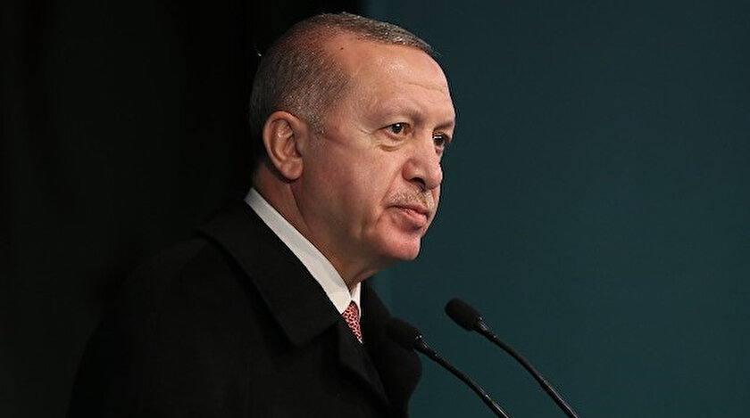 Cumhurbaşkanı Erdoğandan yanan tarihi camiye ilişkin açıklama
