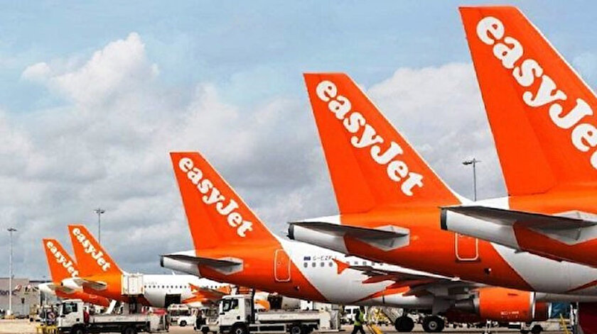 EasyJet kovid salgınından en çok etkilenen şirketlerin başında geliyor.