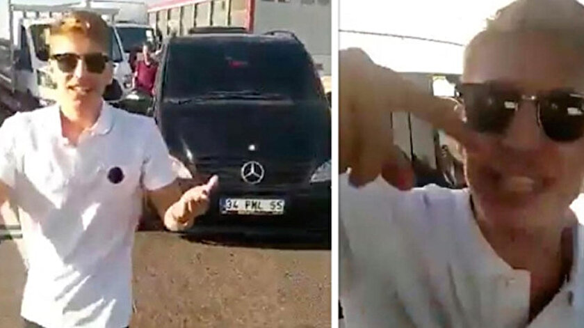 Muhammet Enes Uysal, trafikte dehşet saçmıştı.