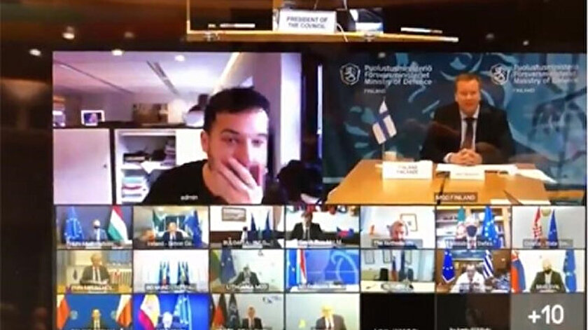 Hollandalı gazeteci, AB Savunma Bakanları Zoom toplantısına sızdı.