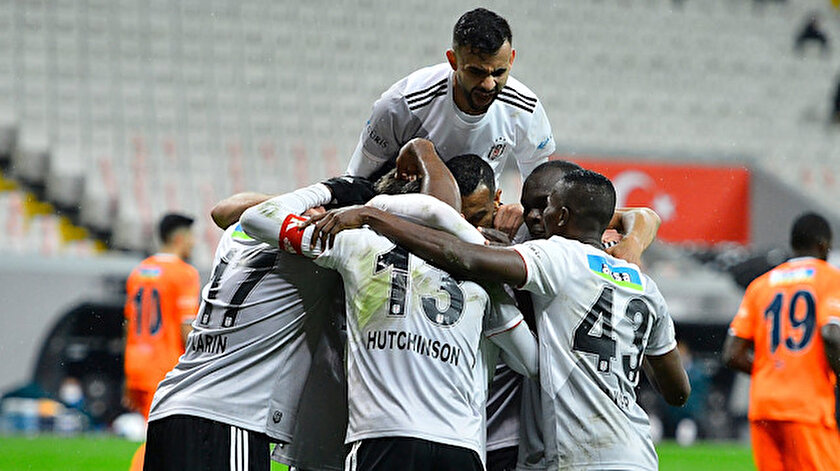 Beşiktaş-Başakşehir 3-1 özet izle