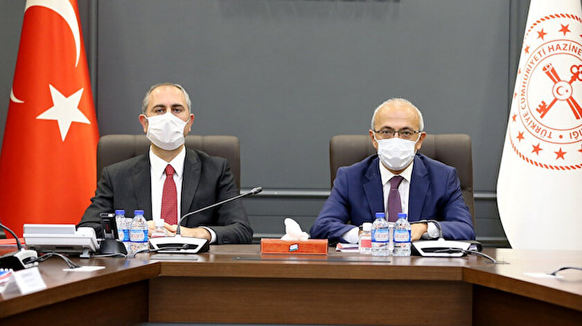 Adalet Bakanı Abdülhamit Gül - Hazine ve Maliye Bakanı Lütfi Elvan