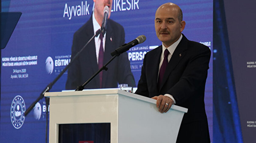 İçişleri Bakanı Süleyman Soylu Balıkesir'de konuştu.