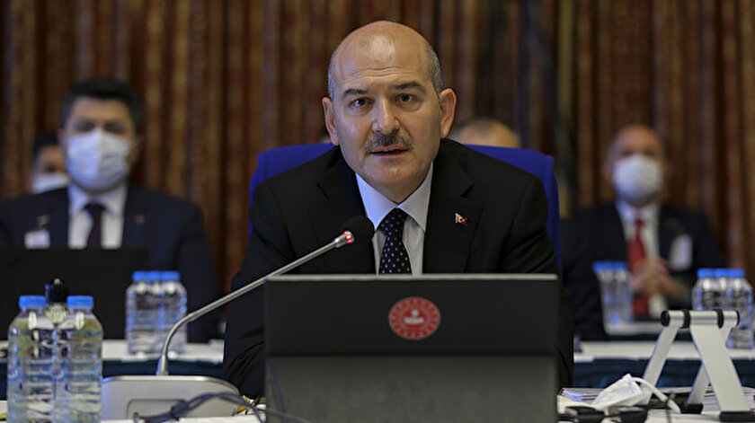 İçişleri Bakanı Süleyman Soylu açıklama yaptı.
