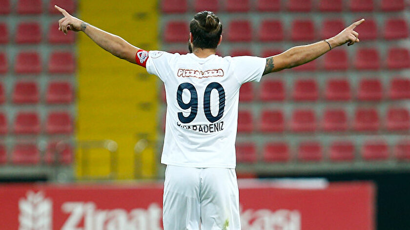 Batuhan Karadeniz Kayserispor maçında yıldızlaştı.