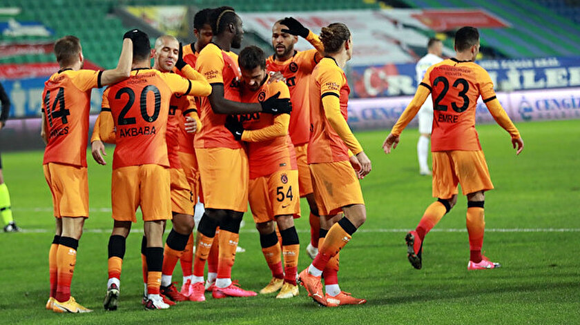 Galatasaraylı futbolcuların gol sevinçleri