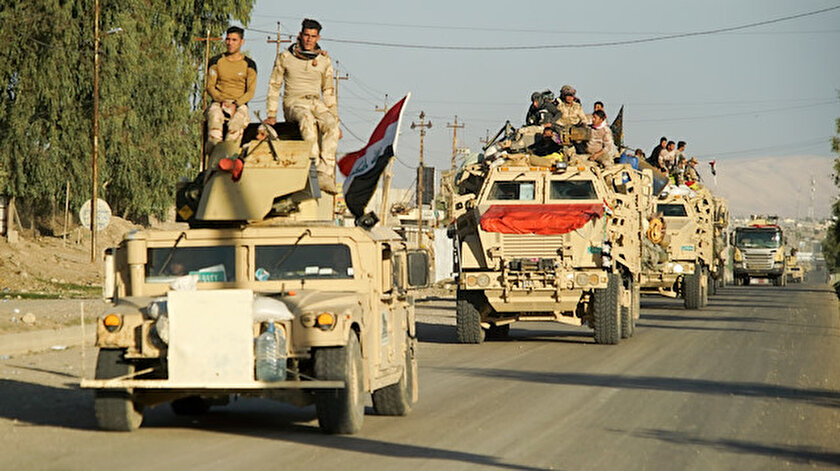 Irak ordusu, PKK kontrolündeki Sincar'a konuşlanmaya başladı.