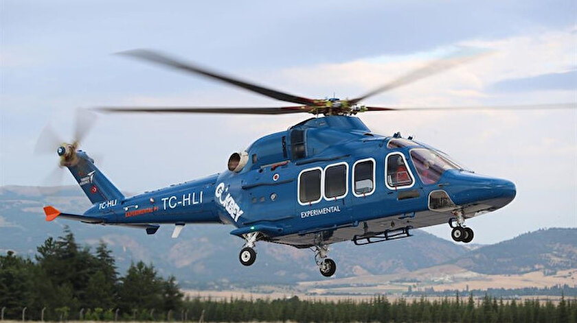 İlk yerli genel maksat helikopteri Gökbey.