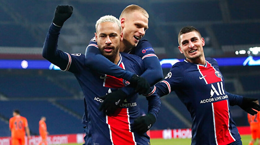 Neymar'ın gol sevinci.
