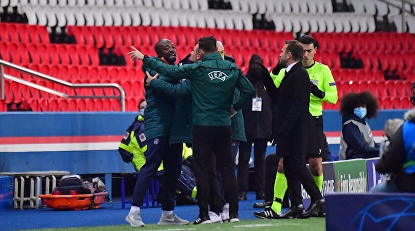 PSG - Başakşehir maçında Webo’ya ırkçılık yapıldı.