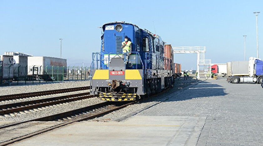 cin e giden ikinci ihracat treni