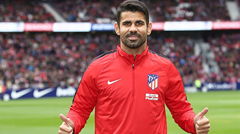 Fenerbahçe ve Galatasarayın istediği Diego Costa Atletico Madrid ile sözleşmesini feshetti