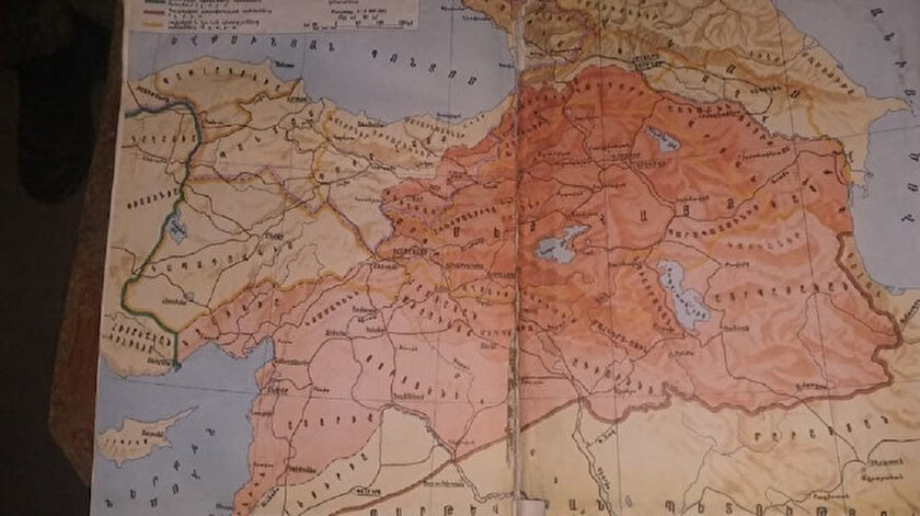 Ermeni işgalinden kurtarılan Terter’de skandal harita: Türkiyenin şehirlerini de kattıkları planları ortaya çıktı!