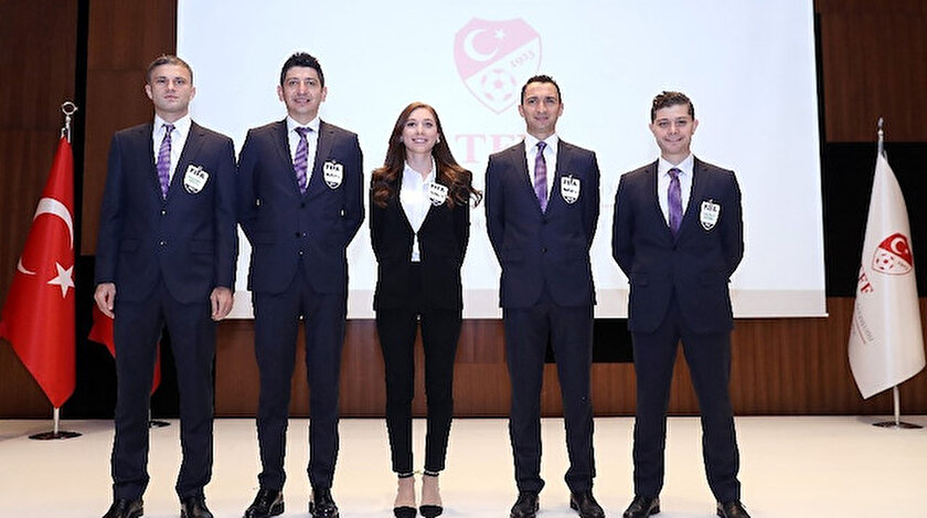 FIFA kokartı takan hakemler belli oldu: Bahattin Şimşek kesik yedi
