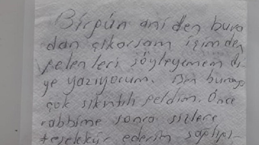 Koronavirüs hastasından sağlık çalışanlarına duygulandıran mektup