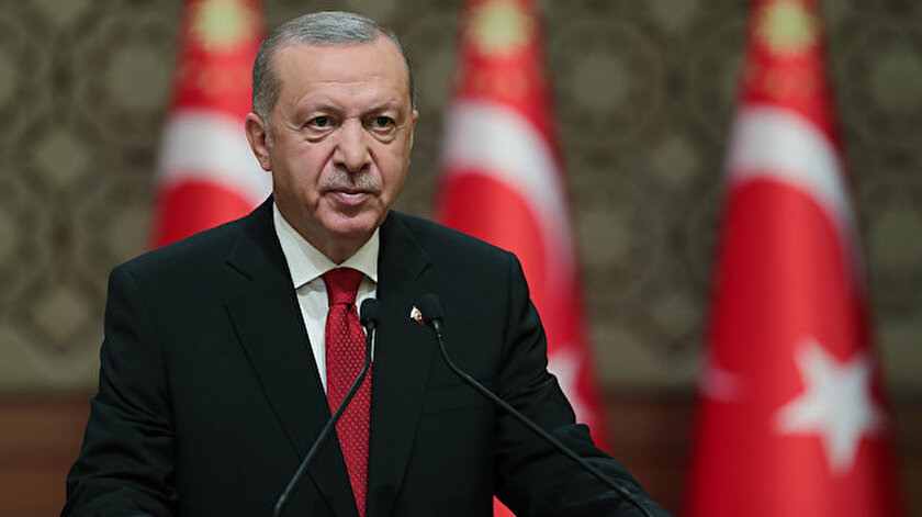 Cumhurbaşkanı Erdoğan açıklama yaptı.