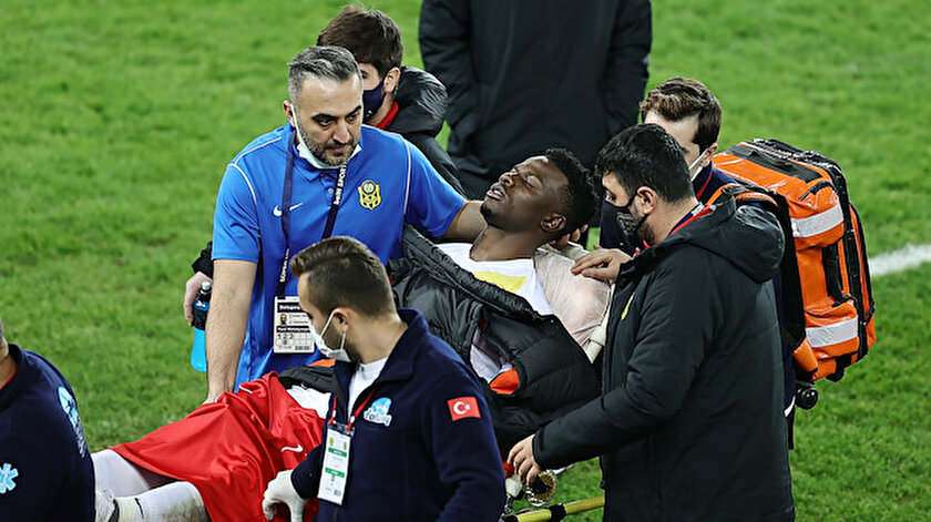 Ndayishimiye Ankaragücü maç sonunda rahatsızlık geçirdi