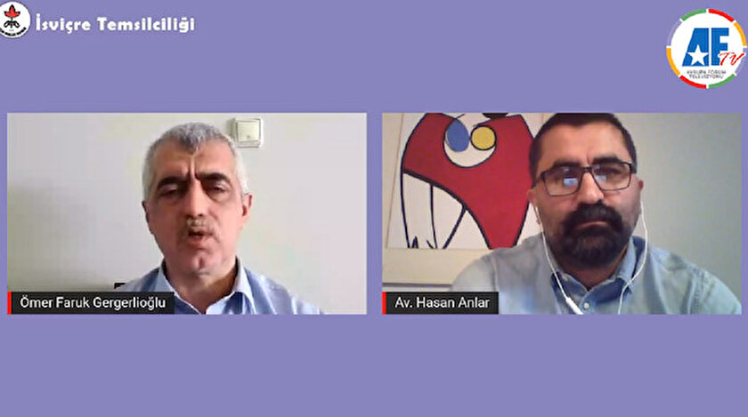 Gergerlioğlu'nun yayın yaptığı Hasan Anlar PKK üyeliğinden 6 yıl 3 ay hapis cezasına çarptırılmıştı.